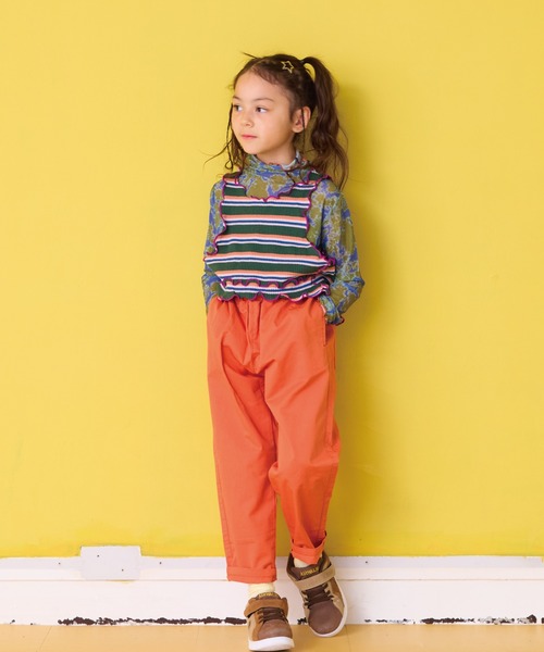 HOGAN RANCH WEAR（ホーガンランチウエア）の「ワッフルメロータンクトップ（タンクトップ・キッズ・ラベンダー/ミント/グリーン/ピンク/ライトグレー/ライトブルー/オフホワイト・S/M/L/LL）」の12枚目の写真