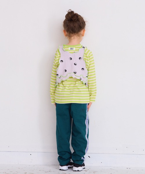 HOGAN RANCH WEAR（ホーガンランチウエア）の「ワッフルメロータンクトップ（タンクトップ・キッズ・ラベンダー/ミント/グリーン/ピンク/ライトグレー/ライトブルー/オフホワイト・S/M/L/LL）」の14枚目の写真