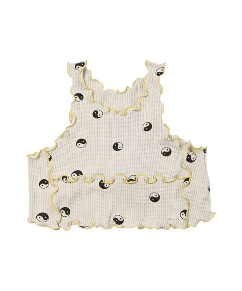 HOGAN RANCH WEAR（ホーガンランチウエア）の「ワッフルメロータンクトップ（タンクトップ・キッズ・ラベンダー/ミント/グリーン/ピンク/ライトグレー/ライトブルー/オフホワイト・S/M/L/LL）」の13枚目の写真