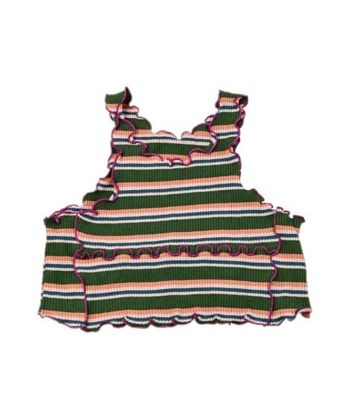 HOGAN RANCH WEAR（ホーガンランチウエア）の「ワッフルメロータンクトップ（タンクトップ・キッズ・ラベンダー/ミント/グリーン/ピンク/ライトグレー/ライトブルー/オフホワイト・S/M/L/LL）」の8枚目の写真