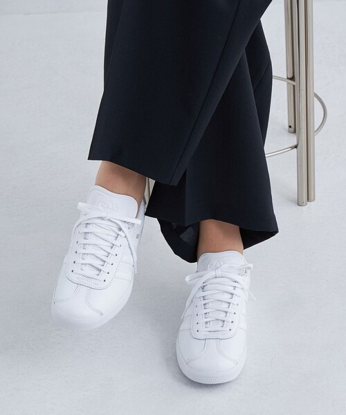 adidas Originals(アディダスオリジナルス)の「<adidas Originals>ガゼル / GAZELLE スニーカー(スニーカー・レディース・ホワイト・23.5cm/24.5cm/23cm/22.5cm/25cm/24cm)」の9枚目の写真