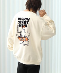 【VISION STREET WEAR/ヴィジョンストリートウェア】ゴーストスケーター スウェットトレーナー