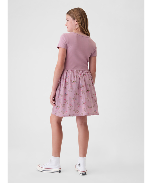 GAP（ギャップ）の「スケーターワンピース (キッズ)（ワンピース・キッズ・ブラック/ラベンダー・110cm/130cm/150cm/120cm/140cm/160cm）」の3枚目の写真