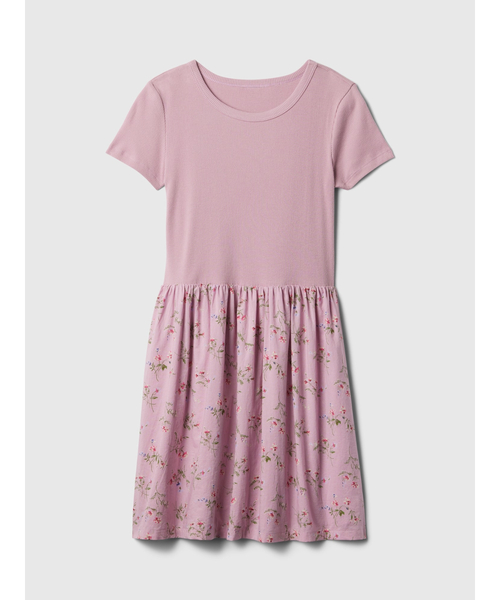 GAP（ギャップ）の「スケーターワンピース (キッズ)（ワンピース・キッズ・ブラック/ラベンダー・110cm/130cm/150cm/120cm/140cm/160cm）」の5枚目の写真