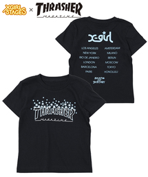 X-girl Stages | Thrasher/S/S TEE TWINKLE MAGAZINE LOGO(4T～7T)(Tシャツ/カットソー)