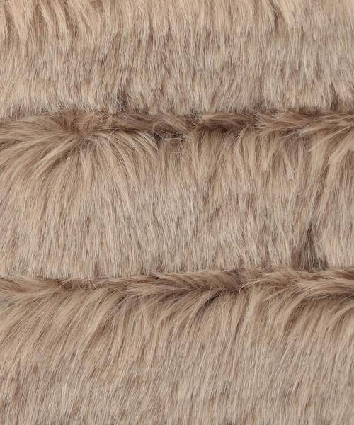 coen（コーエン）の「フェイクファーボアクラッチバッグ（クラッチバッグ・レディース・ベージュ/ネイビー・フリー）」の6枚目の写真