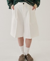 Bargiee | ワンタック ハーフパンツ(チノパンツ)