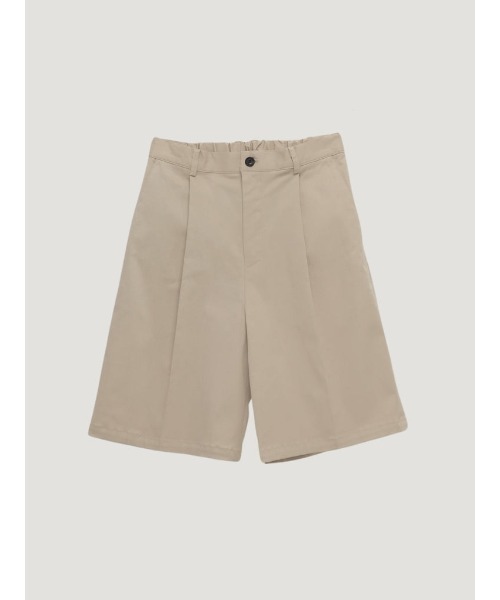 Bargiee（バージー）の「ワンタック ハーフパンツ（チノパンツ・メンズ・ホワイト/ブラック/ライトベージュ・LARGE/MEDIUM）」の21枚目の写真