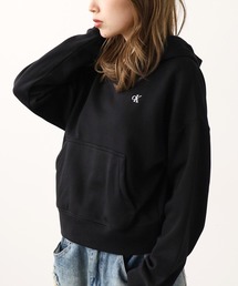 Calvin Klein/カルバンクライン Long sleeve archive logo hoodie パーカー