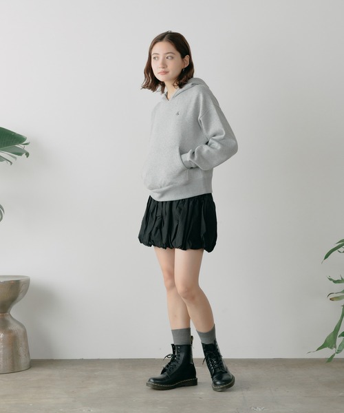 Calvin Klein(カルバン・クライン)の「Calvin Klein/カルバンクライン Long sleeve archive logo hoodie パーカー(パーカー・レディース・ブラック/グレー・M/S/XS)」の16枚目の写真