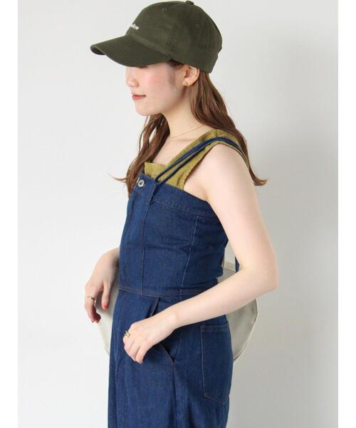 ehka sopo（エヘカソポ）の「ベアサロペット（その他パンツ・レディース・ネイビー/サックスブルー/ブラック・F）」の11枚目の写真