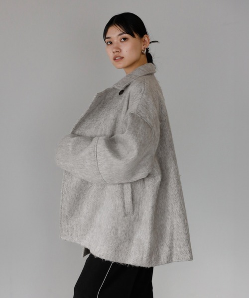 セール】shaggy middle coat / シャギーミドルコート（その他アウター
