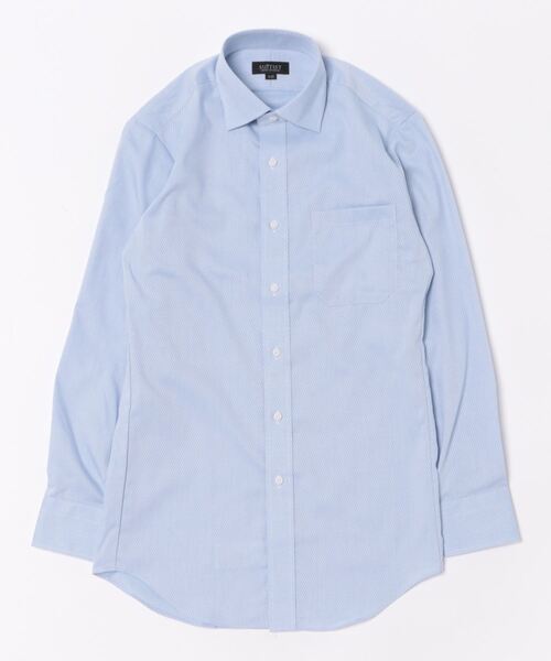 スーティスト 綿100% 形態安定 ウオッシャブル ワイドカラー ビジネスドレス長袖シャツ（ビジネスシャツ）｜TAKA-Q（タカキュー）