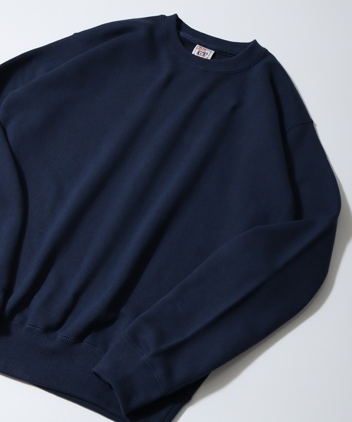 【ヒロレヴォ】 スウェットセット M ネイビー セール】CROSS & STITCH 10ｵﾝｽ ﾚｷﾞｭﾗｰｳｪｲﾄ ｽｳｪｯﾄ（スウェット）｜CROSS