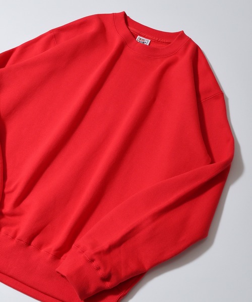 CROSS & STITCH(クロスステッチ)の「CROSS & STITCH 10オンス レギュラーウェイト スウェット(スウェット・メンズ・ブルー/イエローゴールド/ホワイト/サックスブルー/ブラック/オリーブ/レッド/グリーン/アッシュ/ヘザーグレー/ブルー系その他/ネイビー・XL/L/S/M/XXXL/XXL)」の11枚目の写真