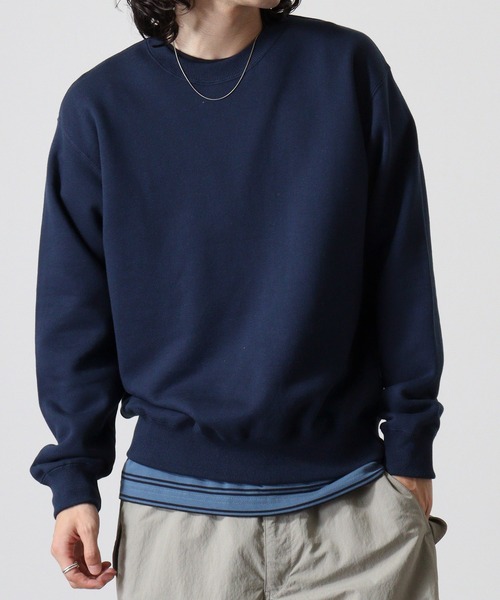 新品定価20900円　クロスアンドクロス　latte スウェット セール】CROSS & STITCH 10ｵﾝｽ ﾚｷﾞｭﾗｰｳｪｲﾄ ｽｳｪｯﾄ（スウェット）｜CROSS