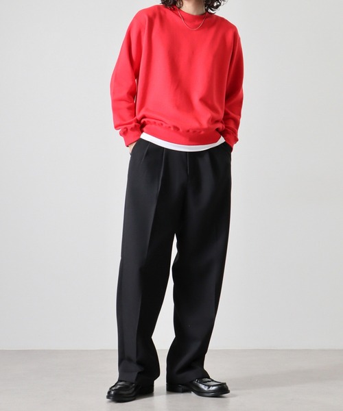 新品定価20900円　クロスアンドクロス　latte スウェット セール】CROSS & STITCH 10ｵﾝｽ ﾚｷﾞｭﾗｰｳｪｲﾄ ｽｳｪｯﾄ（スウェット）｜CROSS