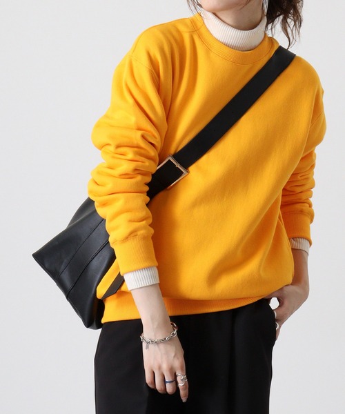 CROSS & STITCH(クロスステッチ)の「CROSS & STITCH 10オンス レギュラーウェイト スウェット(スウェット・メンズ・ブルー/イエローゴールド/ホワイト/サックスブルー/ブラック/オリーブ/レッド/グリーン/アッシュ/ヘザーグレー/ブルー系その他/ネイビー・XL/L/S/M/XXXL/XXL)」の15枚目の写真