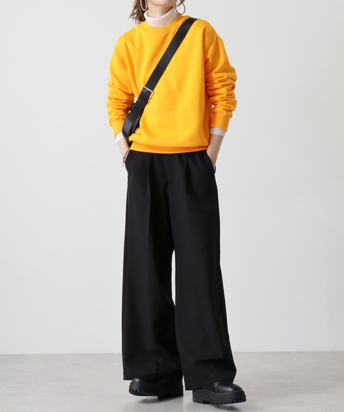 CROSS & STITCH(クロスステッチ)の「CROSS & STITCH 10オンス レギュラーウェイト スウェット(スウェット・メンズ・ブルー/イエローゴールド/ホワイト/サックスブルー/ブラック/オリーブ/レッド/グリーン/アッシュ/ヘザーグレー/ブルー系その他/ネイビー・XL/L/S/M/XXXL/XXL)」の16枚目の写真