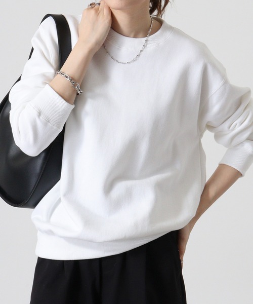 CROSS & STITCH(クロスステッチ)の「CROSS & STITCH 10オンス レギュラーウェイト スウェット(スウェット・メンズ・ブルー/イエローゴールド/ホワイト/サックスブルー/ブラック/オリーブ/レッド/グリーン/アッシュ/ヘザーグレー/ブルー系その他/ネイビー・XL/L/S/M/XXXL/XXL)」の18枚目の写真