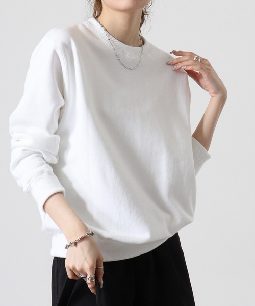 CROSS & STITCH(クロスステッチ)の「CROSS & STITCH 10オンス レギュラーウェイト スウェット(スウェット・メンズ・ブルー/イエローゴールド/ホワイト/サックスブルー/ブラック/オリーブ/レッド/グリーン/アッシュ/ヘザーグレー/ブルー系その他/ネイビー・XL/L/S/M/XXXL/XXL)」の19枚目の写真