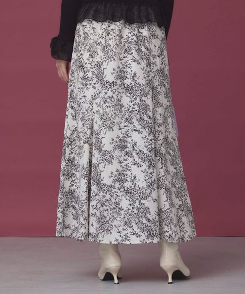 fifth(フィフス)の「プリントマーメイドスカート(スカート・レディース・ブラック/ブルー/ホワイト・M)」の4枚目の写真