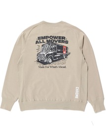 CHROME（クローム）の「CHROME/クローム クルースウェット/トレーナー オーバーサイズ ストレッチ JP253BK（スウェット）」