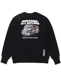 CHROME（クローム）の「CHROME/クローム クルースウェット/トレーナー オーバーサイズ ストレッチ JP253BK（スウェット）」