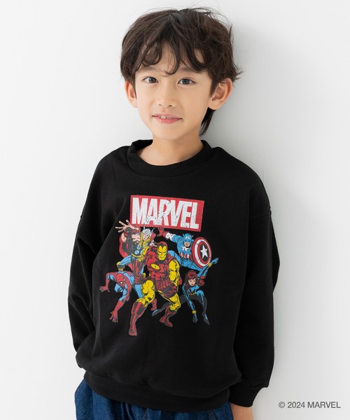 MARVEL(マーベル)の「MARVEL / マーベル キャラクタートレーナー(スウェット・キッズ・A/C/D/E/F/B・100cm/110cm/120cm/130cm/140cm)」の1枚目の写真
