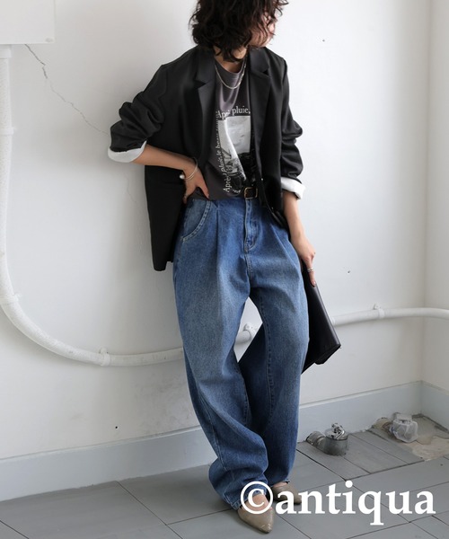 antiqua(アンティカ)の「フォトロゴロンT(Tシャツ/カットソー・レディース・ホワイト/ブラック/チャコールグレー・ONESIZE)」の17枚目の写真