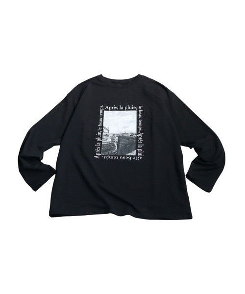 antiqua(アンティカ)の「フォトロゴロンT(Tシャツ/カットソー・レディース・ホワイト/ブラック/チャコールグレー・ONESIZE)」の20枚目の写真