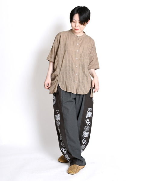 エスニック柄 カーゴパンツ（カーゴパンツ）｜ABBEY MARKET（アビーマーケット）