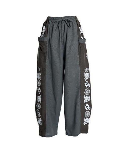 エスニック柄 カーゴパンツ（カーゴパンツ）｜ABBEY MARKET（アビーマーケット）