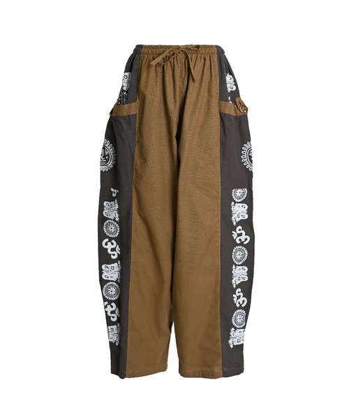 エスニック柄 カーゴパンツ（カーゴパンツ）｜ABBEY MARKET（アビーマーケット）