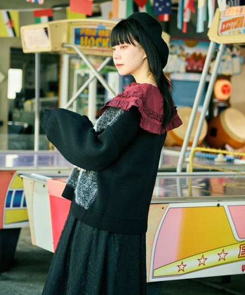ろい様専用2点】デザインストライプ シャツブラウス