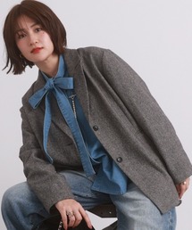 saloon | SALOON(サルーン)/【中瀬古ゆきなコラボ】オーバージャケット(テーラードジャケット)