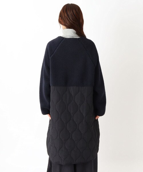 セール】ボアキルティング切替コート（その他アウター）｜one'sterrace