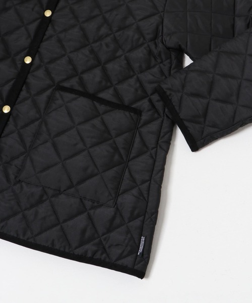 Traditional Weatherwear(トラディショナルウェザーウェア)の「Traditional Weatherwear ARKLEY MIDDLE A-LINE(ダウンジャケット/コート・レディース・ブラック・34)」の4枚目の写真