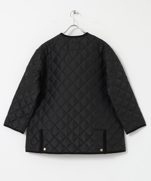 Traditional Weatherwear(トラディショナルウェザーウェア)の「Traditional Weatherwear ARKLEY MIDDLE A-LINE(ダウンジャケット/コート・レディース・ブラック・34)」の6枚目の写真