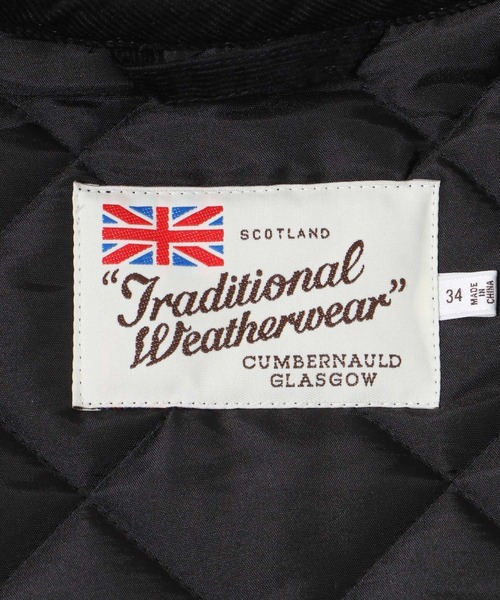 Traditional Weatherwear(トラディショナルウェザーウェア)の「Traditional Weatherwear ARKLEY MIDDLE A-LINE(ダウンジャケット/コート・レディース・ブラック・34)」の8枚目の写真