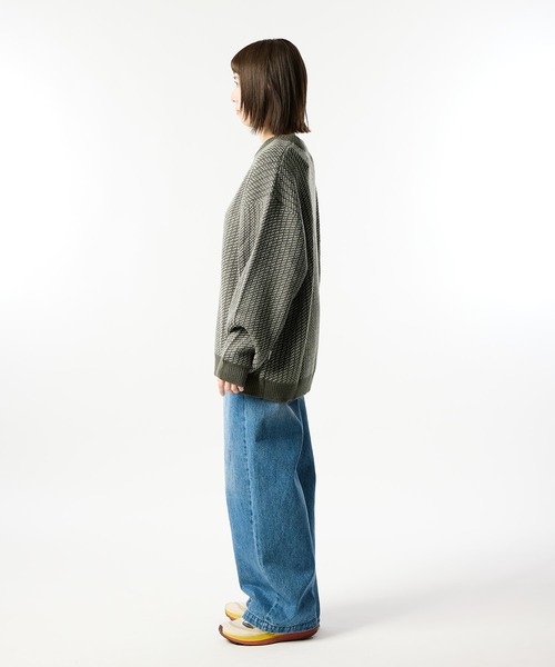 meltum(メルタム)の「BIRDSEYE KNIT(ニット/セーター・メンズ・ブラック/ネイビー/グリーン・MEDIUM/LARGE)」の20枚目の写真