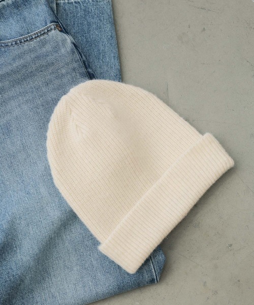 GLOBAL WORK（グローバルワーク）の「ラメニットワッチ/150042（ニットキャップ/ビーニー・レディース・ベージュ/ブラック/アイボリー/グレー・ONE SIZE）」の2枚目の写真
