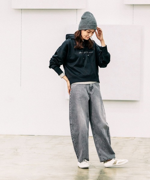 GLOBAL WORK（グローバルワーク）の「ラメニットワッチ/150042（ニットキャップ/ビーニー・レディース・ベージュ/ブラック/アイボリー/グレー・ONE SIZE）」の6枚目の写真