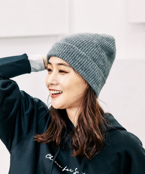 GLOBAL WORK（グローバルワーク）の「ラメニットワッチ/150042（ニットキャップ/ビーニー・レディース・ベージュ/ブラック/アイボリー/グレー・ONE SIZE）」の10枚目の写真