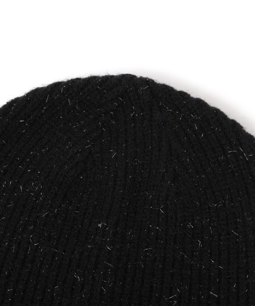 GLOBAL WORK（グローバルワーク）の「ラメニットワッチ/150042（ニットキャップ/ビーニー・レディース・ベージュ/ブラック/アイボリー/グレー・ONE SIZE）」の15枚目の写真