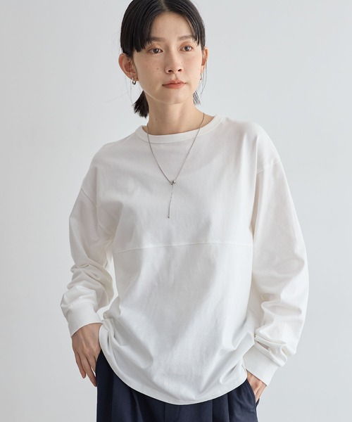 セール】[for/c and]撥水ロンT(ユニセックス)【サスティナブル】（T