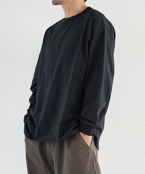 セール】[for/c and]撥水ロンT(ユニセックス)【サスティナブル】（T