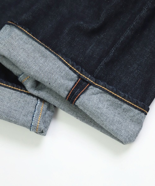OMNIGOD（オムニゴッド）の「[OMNIGOD womens / オムニゴッド] 10ozデニム 5Pハンギングパンツ（サロペット/オーバーオール・レディース・ワンウォッシュ・FREE）」の15枚目の写真