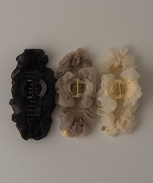 HAIR CLIP/TULLE（バレッタ/ヘアクリップ）｜muku（ムク）の