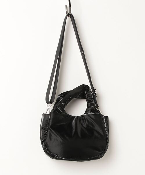 poiregnee（ポワニェ）の「［select］パフミニバッグ（ハンドバッグ・レディース・ブラック/シルバー・FREE）」の7枚目の写真